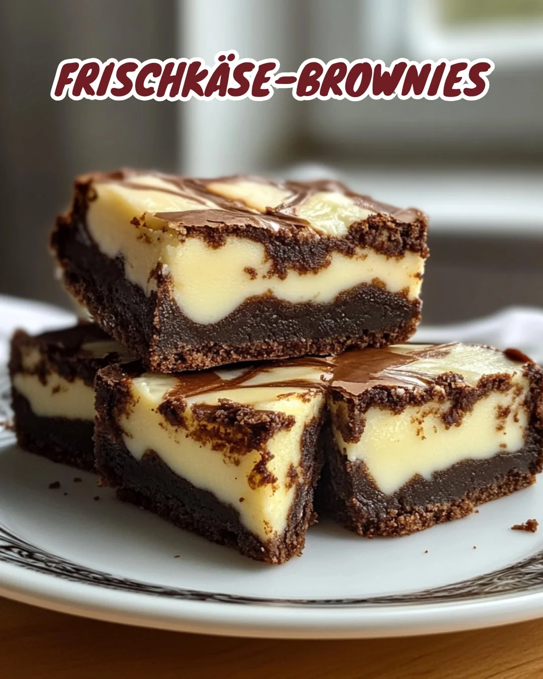 Frischkäse-Brownies – Cremig-schokoladiger Genuss! - Welt Rezept