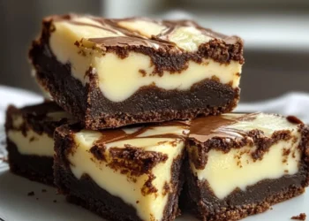Frischkäse-Brownies – Cremig-schokoladiger Genuss!