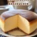 Japanischer Käsekuchen mit Zitrone, Sahne und Frischkäse – Ein fluffiges Dessert!