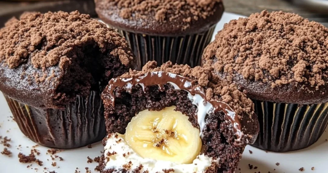 Maulwurf-Muffins – Schoko-Bananen-Klassiker in Mini-Form