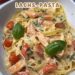 Ofen-Lachs-Pasta mit Spinat, Tomaten und Mozzarella – Schnell und Cremig