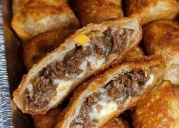 Philly Cheesesteak-Eierrollen
