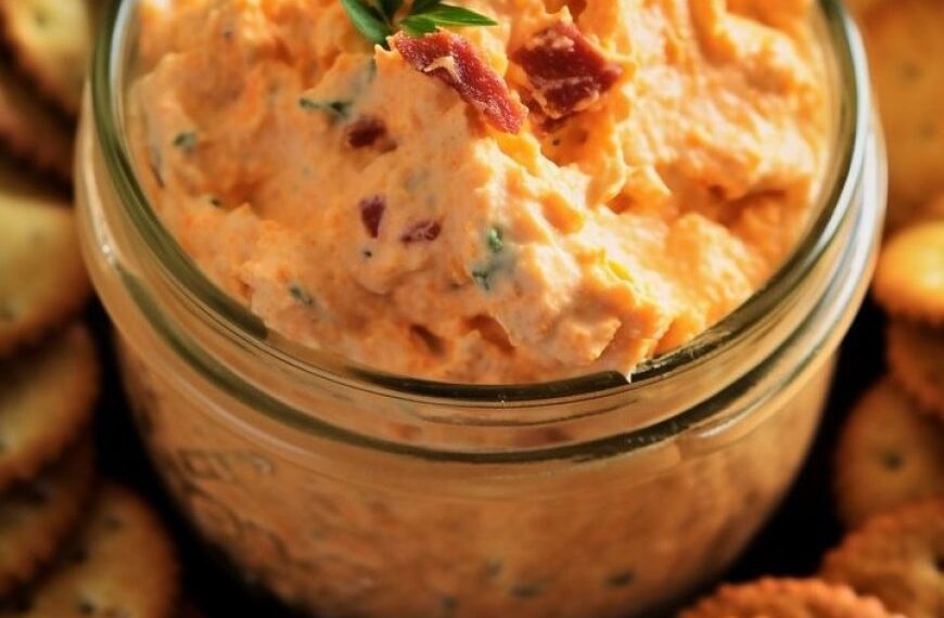 Rezept für einen einfachen Piment-Käse-Dip