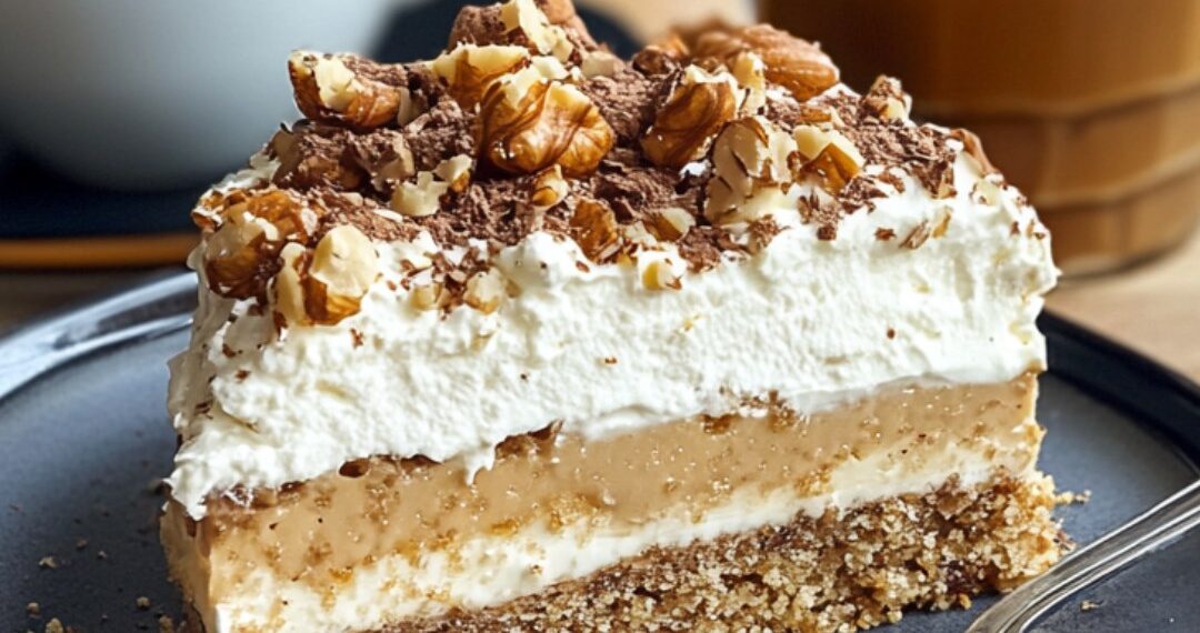 Schwedische Nusstorte mit Kaffeecreme – Nussig, cremig und unwiderstehlich!