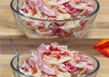 Sehr leckerer "Salat vom Roten Meer"