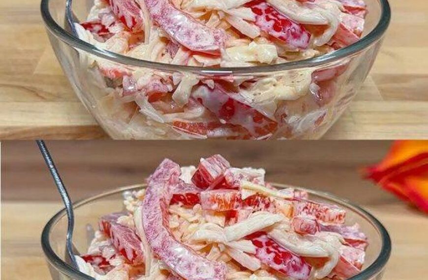 Sehr leckerer "Salat vom Roten Meer"