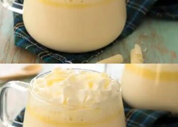 Unsere Schneelawine ist das perfekte Getränk für kalte Wintertage