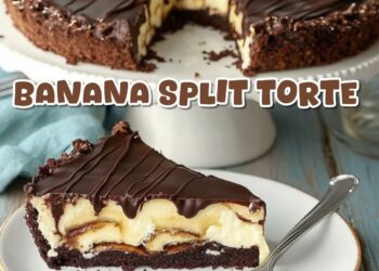 Banana-Split-Torte (ohne Backen)