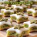 Pistaziensternchen mit Zuckerglasur