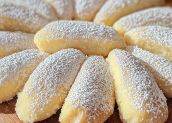 Vanillepudding Kipferl