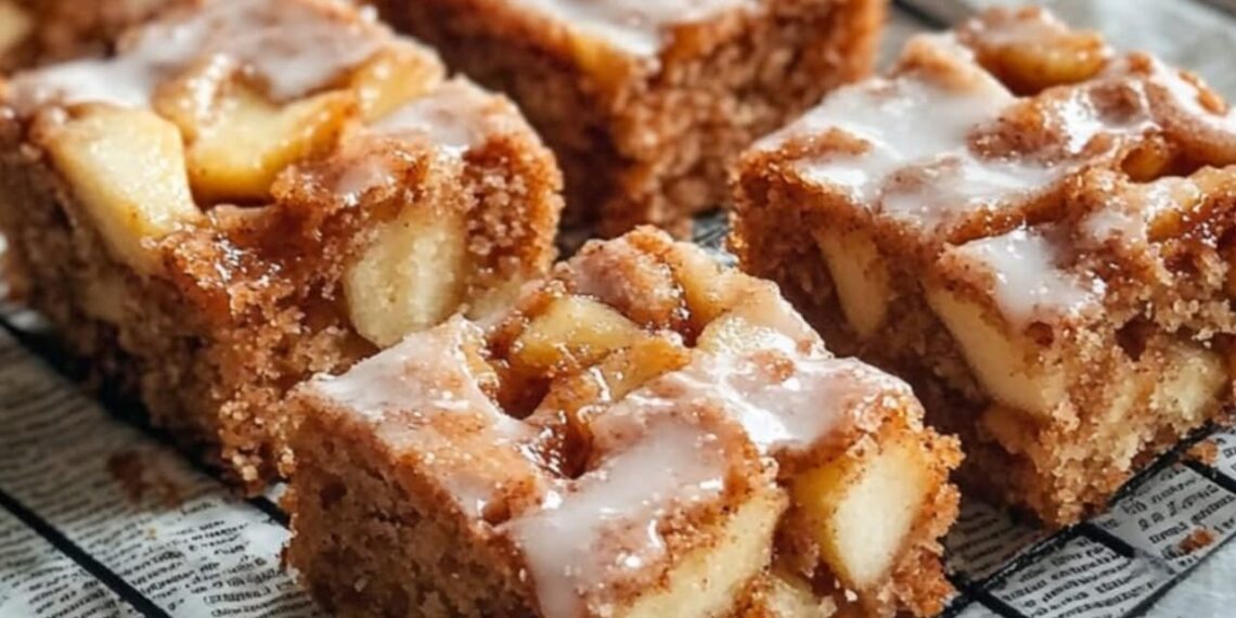 Zimtschnecken-Apfelkuchen