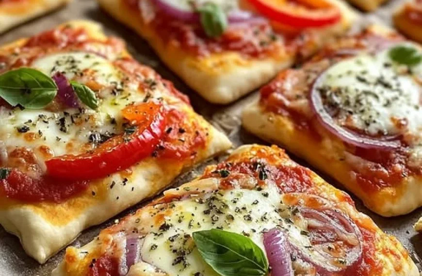 10 Minuten Pizza Quadrate die einfach alle lieben!