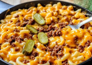 Cheeseburger-Pfanne für die Familie – Das schnelle Comfort Food!