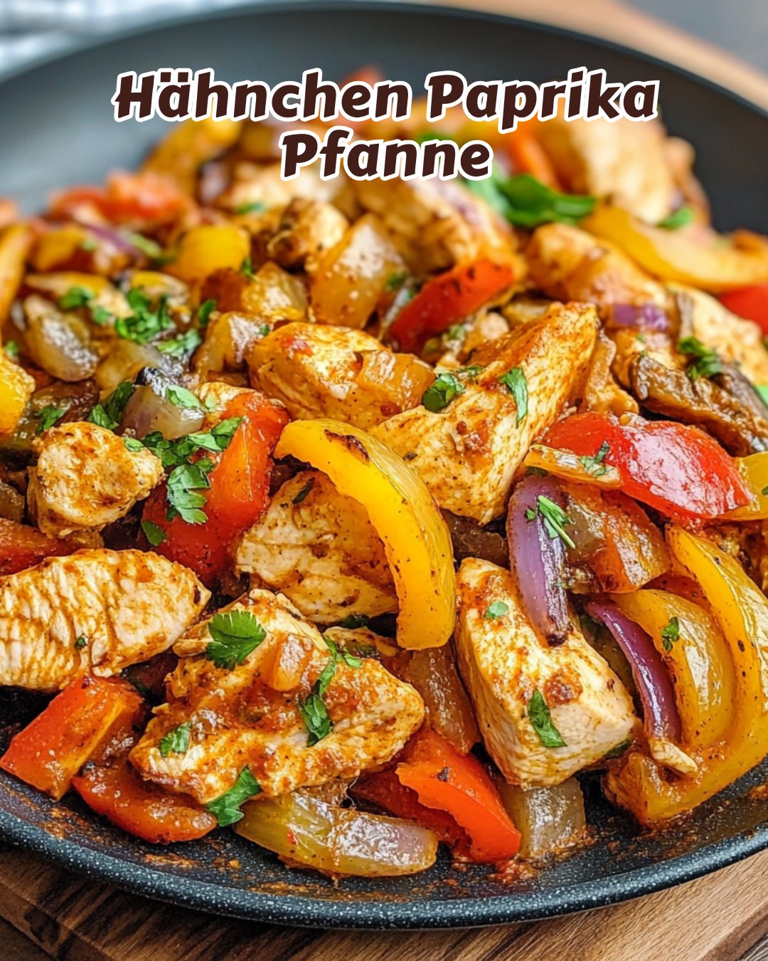 Hähnchen Paprika Pfanne – Schnell &amp; Aromatisch! - Welt Rezept