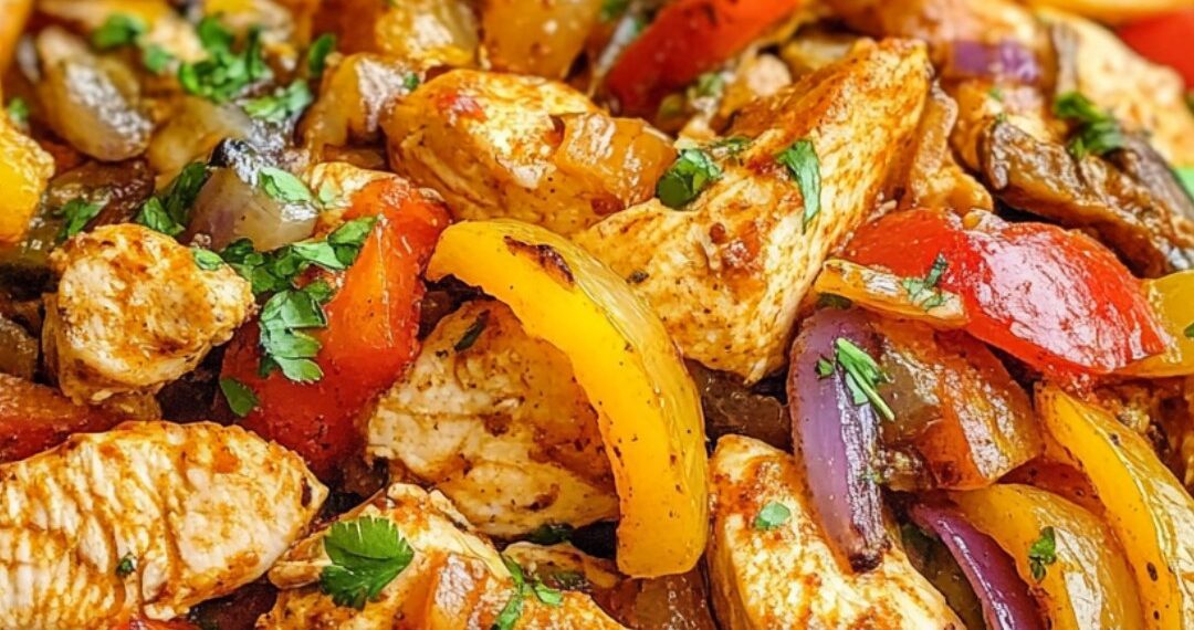 Hähnchen Paprika Pfanne – Schnell & Aromatisch!