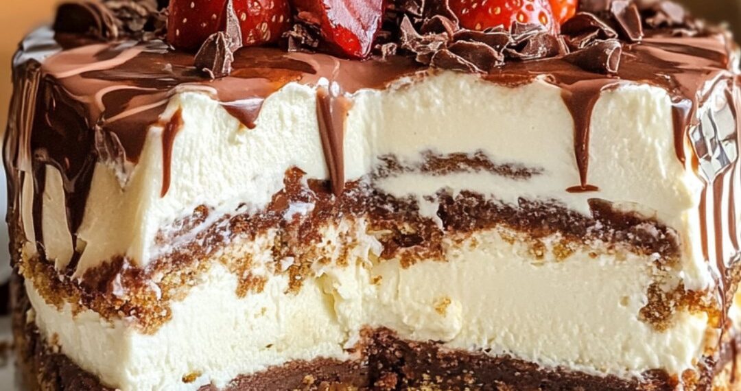 Yogurette-Torte mit Mascarpone – Traumhaft fruchtig und schokoladig!