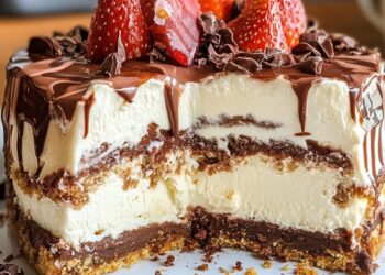 Yogurette-Torte mit Mascarpone – Traumhaft fruchtig und schokoladig!