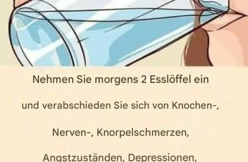 Zwei Messlöffel am Morgen und vergessen Sie Knochenschmerzen, Diabetes, Nerven und Depressionen