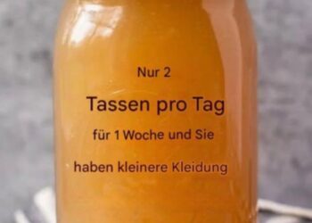 Nur 2 Tassen pro Tag für eine Woche und Sie brauchen kleinere Kleidung