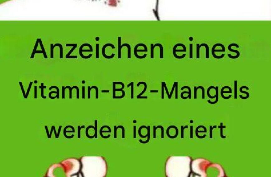 Anzeichen eines Vitamin-B12-Mangels werden ignoriert