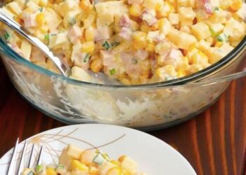 Ess mich Salat , in 10 Minuten fertig so Gesund