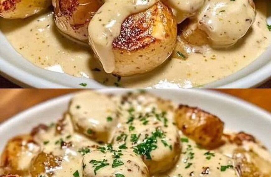 Sooo lecker dass ich es 3x die Woche koche, Kartoffeln in Knoblauch Sahnesauce fertig in paar Minuten