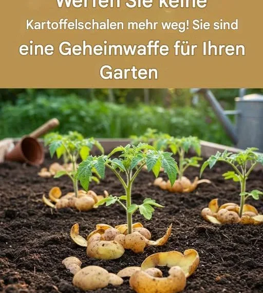 Werfen Sie keine Kartoffelschalen weg: Ihre geheime Superkraft für den Garten