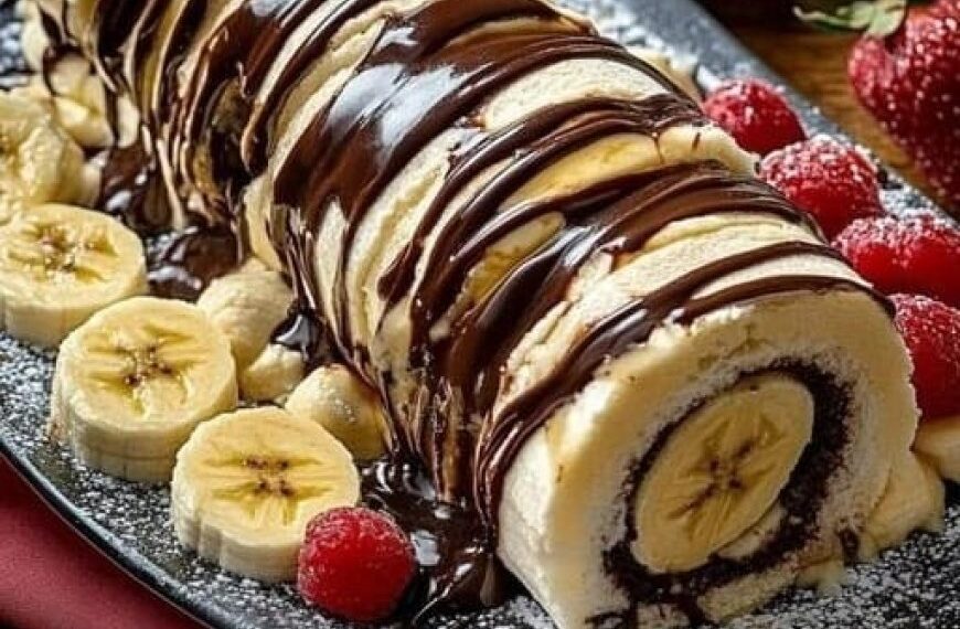 Banana Split Rolle
