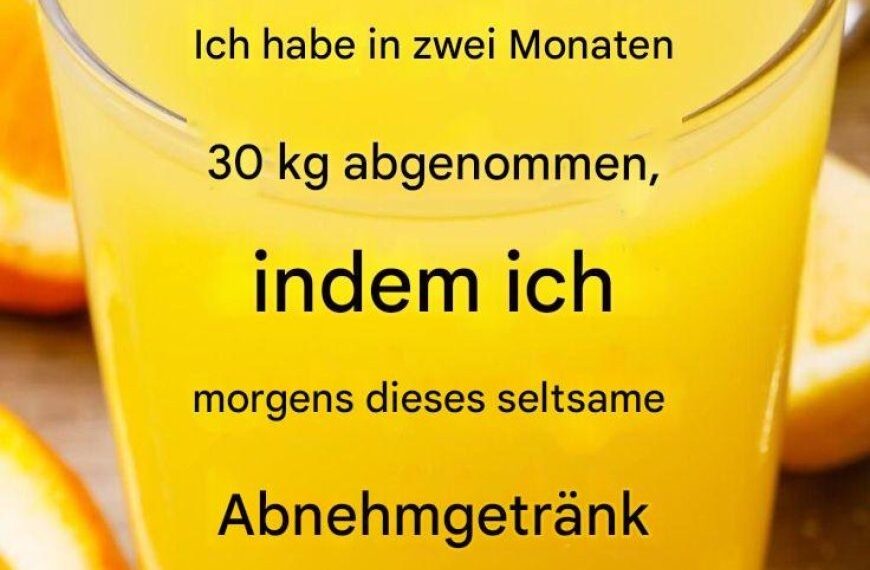 Bestes hausgemachtes Getränk zur Gewichtsreduktion