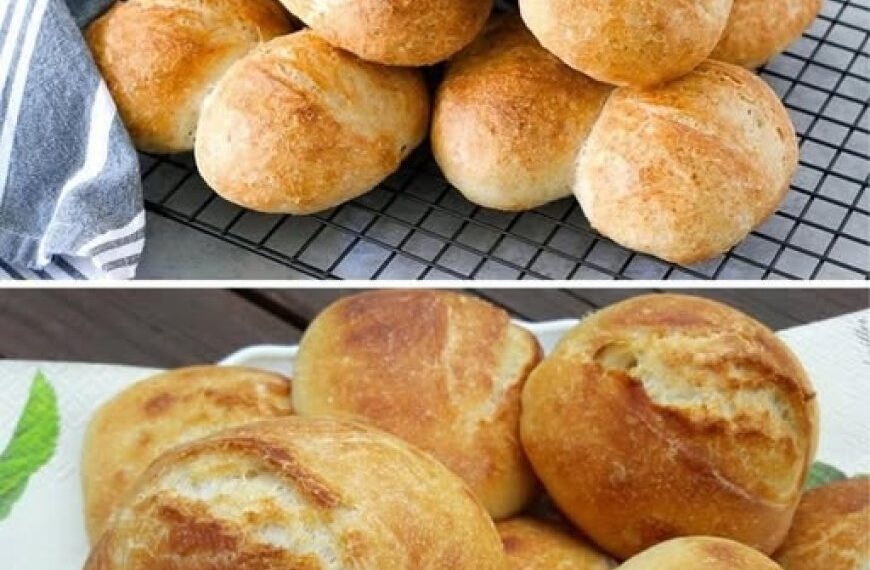 Einfache und köstliche DDR-Brötchen, das leckerste Rezept überhaupt