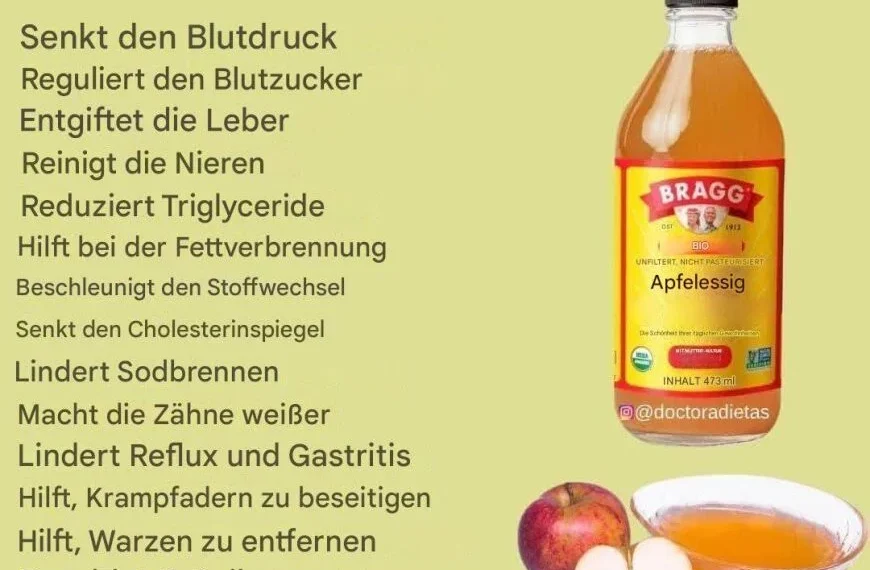 Erfahren Sie mehr über die vielen gesundheitlichen Vorteile von Apfelessig. Sie werden begeistert sein