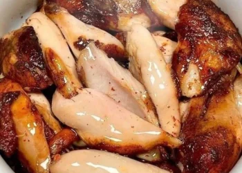 Hähnchenschenkel aus der Heißluftfritteuse