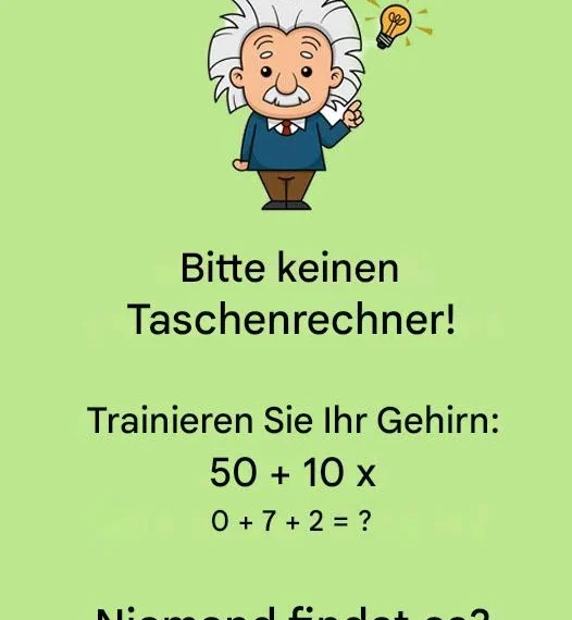 Vermeiden Sie die Verwendung eines Taschenrechners und trainieren Sie stattdessen Ihr Gehirn.