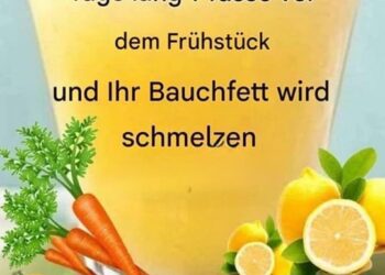 Zitronen Karotten Getränk zur Gewichtsabnahme