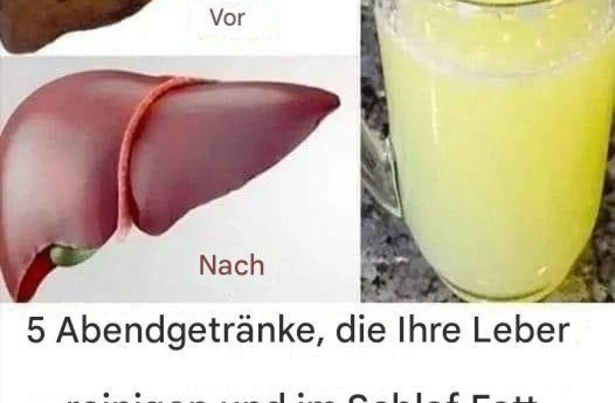 5 Getränke vor dem Schlafengehen, um Ihre Leber zu reinigen und Fett zu verbrennen