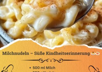 Milchnudeln - süße Kindheitserinnerung