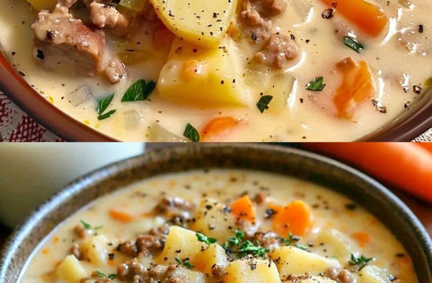 Boahh das macht meine Familie sehr lange satt, Hamburger Suppe die immer gelingt