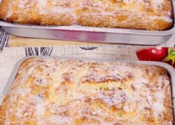 Der berühmte Kuchen, den meine Mutter in den 80er und 90er Jahren gebacken hat: einfach und lecker