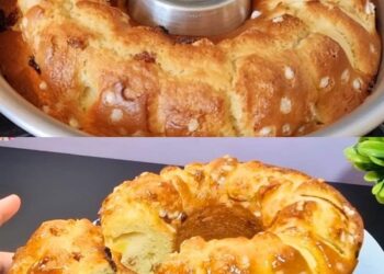 Einfacher Joghurt Apfel Kuchen