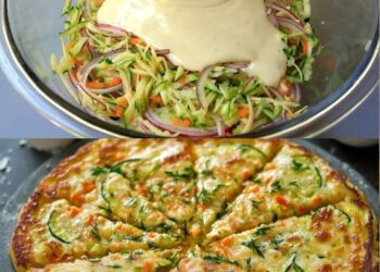 Gemüselaibchen aus Karotte, Zucchini und Zwiebel