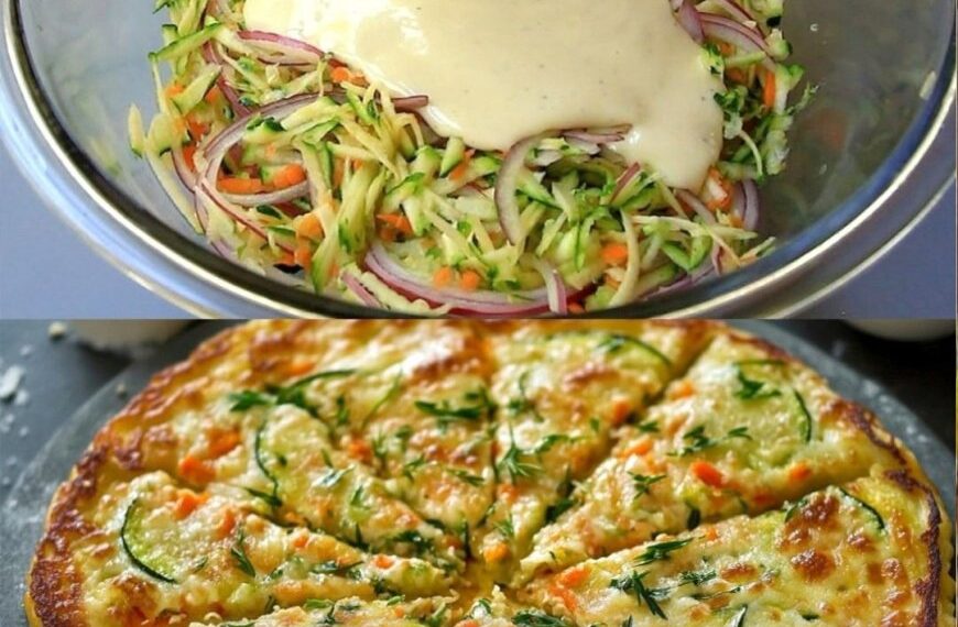 Gemüselaibchen aus Karotte, Zucchini und Zwiebel