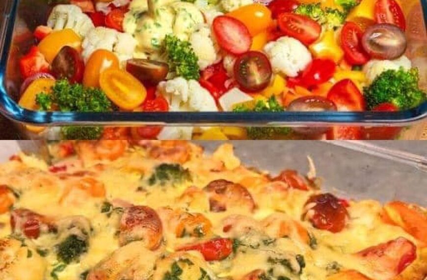 Ich mache diesem Gemuseauflauf jede Woche, sooo lecker