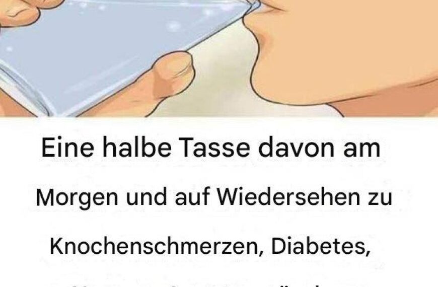 Zwei Esslöffel am Morgen und Schluss mit Knochenschmerzen, Nervenproblemen, Angstzuständen und Depressionen