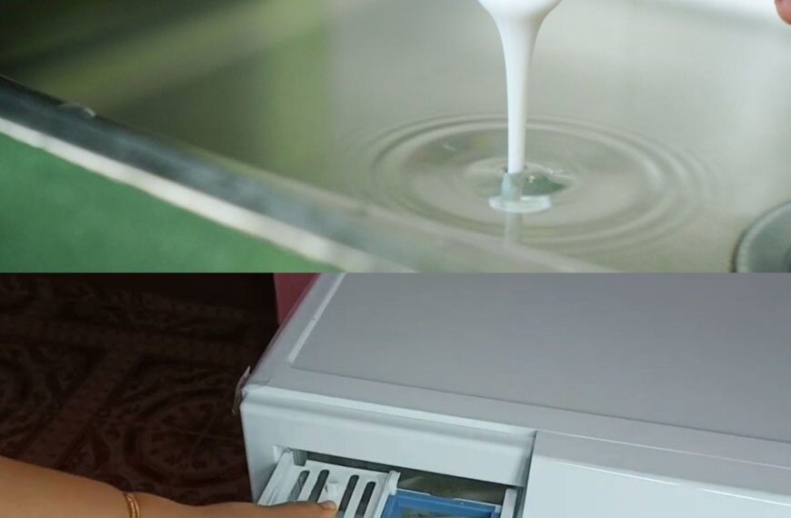 3 Tropfen Shampoo in der Waschmaschinenschublade: Das Geheimnis der Wäscherei