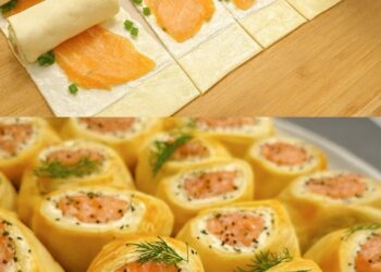 Blätterteig-Räucherlachsröllchen, So schnell weg, dass du nächstes Mal gleich doppelt backst