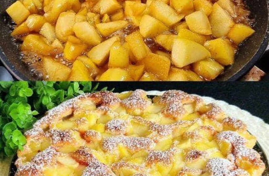 Der beliebteste Apfelkuchen der Italiener: so leicht, dass er auf der Zunge