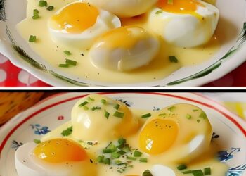 Eier in Senfsauce Einfach, köstlich und herzhaft