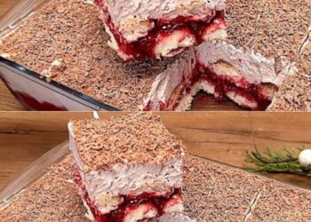 Ein Dessert, das jeder liebt! Ein Geschmack, der unbeschreiblich ist! Kein Backen nötig