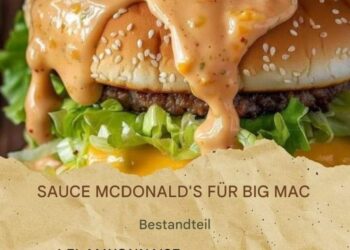 McDonalds-Sauce für den Big Mac