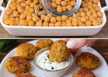 Mediterrane Kichererbsen Fritters